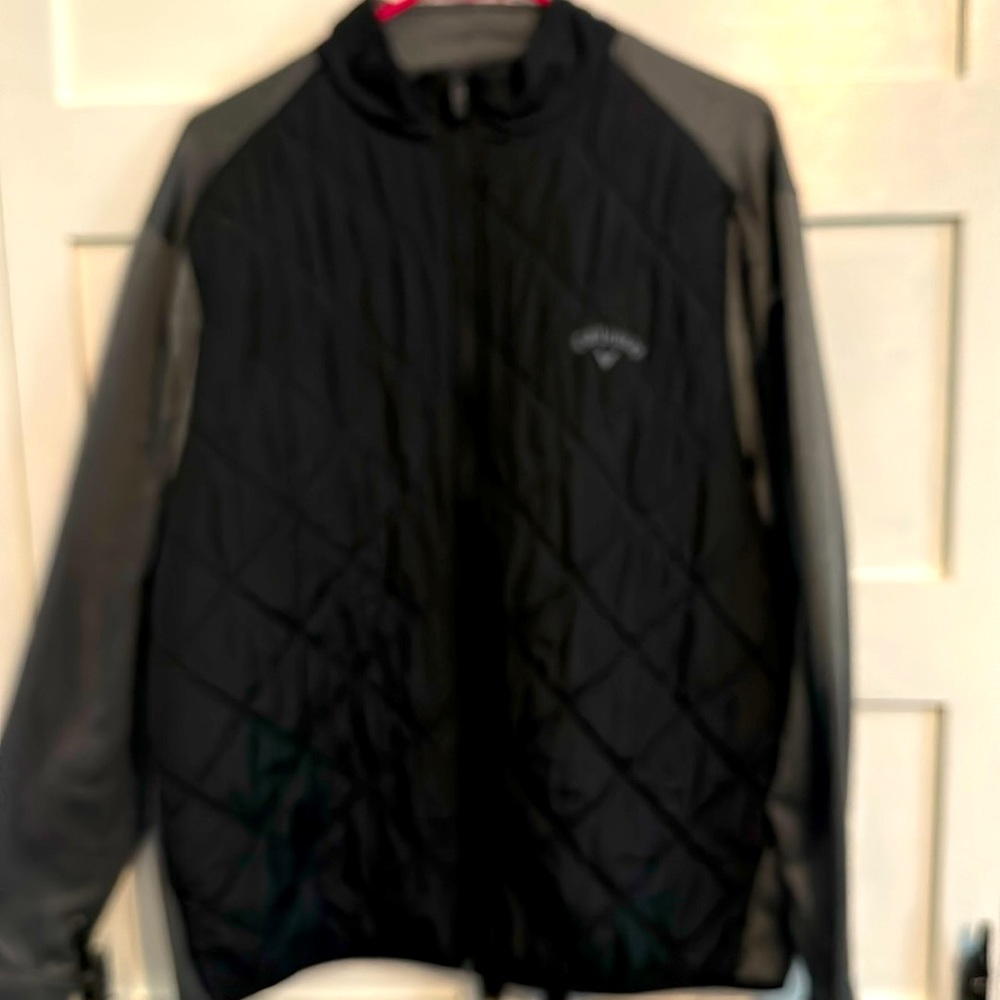 Callaway. Golf weather series lightweight jacket, size large.